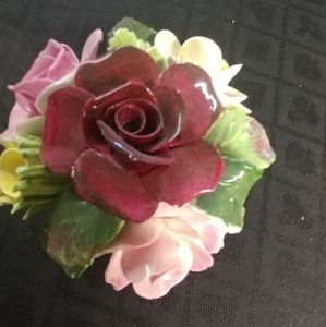 Royal Adderley Floral Bone China Sculpture (b)